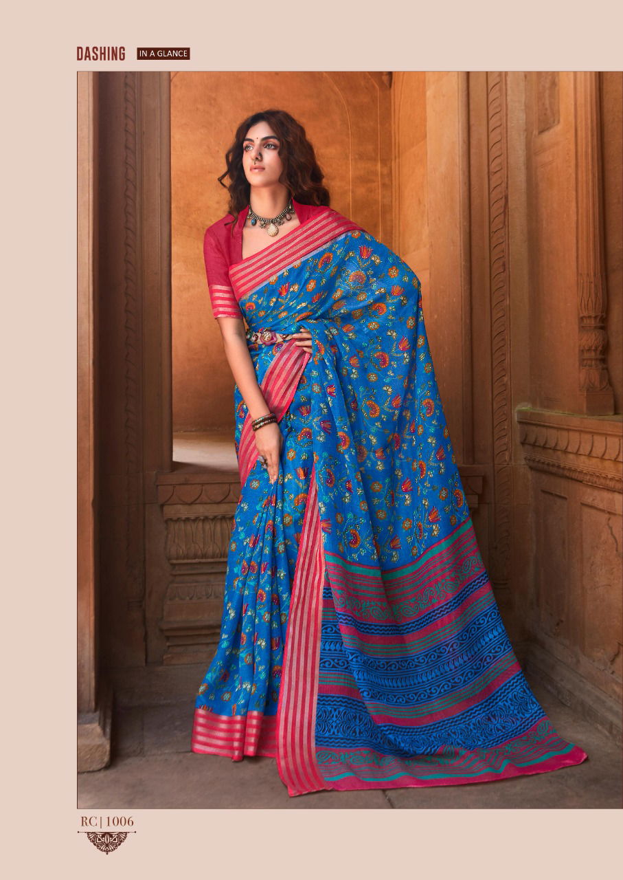 Ruchika S.R Dailywear Wholesale Printed Sarees Catalog